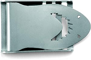 BESTDIVERS Best Divers FI0105, Fibbia Inox Squalo, Argento