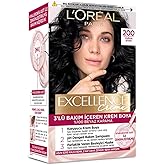 L'Oreal Paris Excellence Creme Sa&ccedil; Boyası 200 Yoğun Siyah