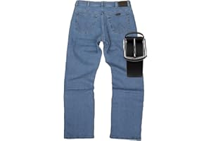 ALL TERRAIN GEAR X WRANGLER Regular Fit Wrangler Stretch Herren Jeans inkl. Texas Gürtel