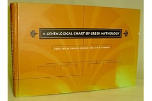 A Genealogical Chart of Greek Mythology: Comprising 3,673 Named Figures of Greek Mythology, All Related to Each Other With a Single Family of 20 Generations