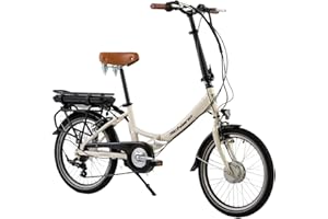 F.lli Schiano E-Star, Bici Elettrica Pieghevole 20 Inches per Adulti, 36V 10.4Ah Batteria Rimovibile, Motore 250W 40Nm, City Ebike