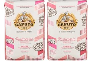 LZBBD Caputo Pasticceria, Farina per Torte e Pasta Frolla - 1kg (confezione da 2)