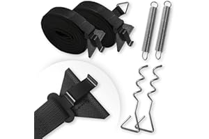 Dulepax Sangle Anti-tempête pour Auvent de Camping-Car, Kit de Fixation Store Banne Universelle de Tente, Caravane et Tendeurs, Accessoire Camping Car