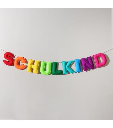 Streudeko Zum Schulanfang – 3-teiliges Set Mit Zahlen, Buchstaben & Glückwünschen