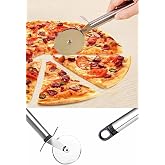 Orret Home Pizza Roulette with Metal Handle: Stainless Steel Pizza Cutting Blade, Durable Design for Professional Cutting