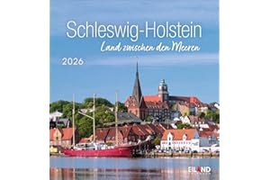 Schleswig-Holstein Postkartenkalender 2026 - Land zwischen den Meeren: 12 Postkarten in einem kleinen stimmungsvollen Foto-Kalender zum Aufstellen oder Aufhängen. (Postkartenkalender Eiland)