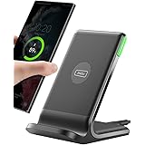 Caricatore Wireless, INIU 15W Certificato Qi Ricarica Rapida Wireless Phone Charger Holder Wireless Luce adattiv Supporto Tel