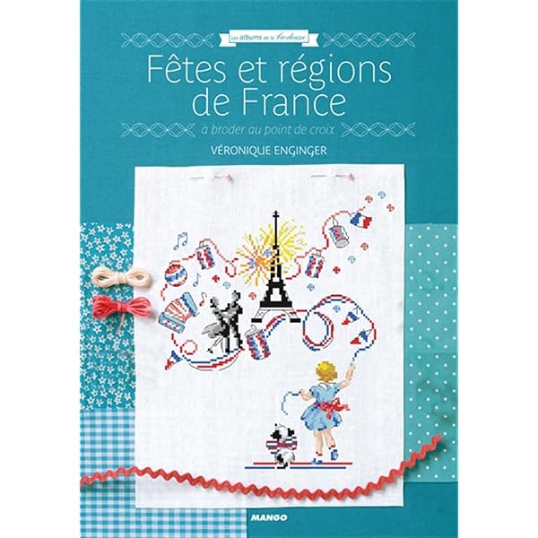 Ensemble de points de croix au four Sonia, modèle de