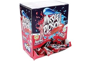 FINI Missile XPLOSION! Liquid Filled Bubble Gum 200 PCS