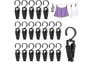 BULL TIGER PRESTIGE 20 sztuk klipsów do ręczników, obracane o 360°, spinacze do rąk, spinacze do butów, ściereczki do naczyń, klipsy do wieszania ręczników, klamerki do spodni, klamerki do skarpet, klamerki do bielizny,