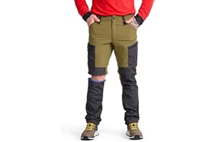 RevolutionRace RVRC GP Pro Zip-Off Pants Męskie, Solidne, oddychające, dające się zamienić w szorty spodnie do wszelkich aktywności na świeżym powietrzu
