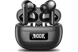 JBMI Cuffie Bluetooth, Auricolari Bluetooth 5.3 In Ear Stereo con 4 Microfono ENC, 40 Ore Cuffiette Wireless Cancellazione Rumore, Auricolare IP7 per iPhone e Androide, Earbuds Usb C Sportive per PC TV