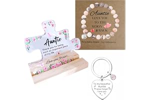 TRCOUSOA Auntie Gifts, Birthday Gifts for Auntie, Best Auntie Gifts, Aunty Gift, Gifts for Auntie,Mothers Day Gifts for Auntie, Christmas Aunt Gifts, Presents for Auntie