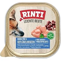 RINTI Sensible - Nourriture Humide Pour Chiens Sensibles Et Adultes Avec Morceaux De Viande Naturels - Aliment Complet Sans Céréales En Boîte Sans Additifs Artificiels - 6 X 800 G Poulet + Carotte