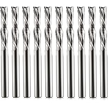 Frese A Spirale In Carburo Massiccio 6x32 Mm - Per CNC, Confenzione Da 5 Pezzi - Foto 8