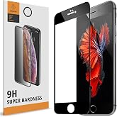 URUCHI iPhone 7/8 (4.7 in&ccedil;) Siyah Anti-Statik Ekran Koruyucu, HD Tam Kapsamlı Ekran Kapağı Cam Filmi
