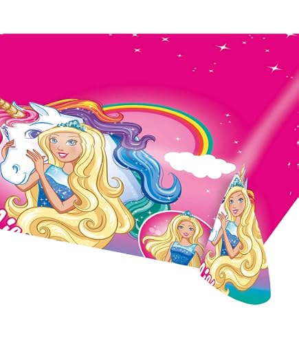 Amscan Barbie Dreamtopia Becher – Bunte Einwegbecher Für Kinderpartys