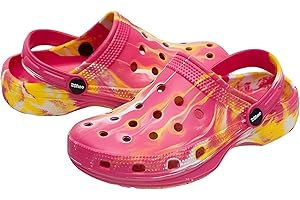 2SHOE Sabots et Mules Enfants, Clogs Fille Garçon, Sandales de Plage Respirante Pantoufles Maison, Chaussures de Jardin Été 21-36 EU