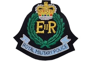 IMPERIAL KILT PRODUCTS British Air Force Navy Merchant Royal Engineers REME Royal Air Force Royal Engineers Blazer Badge (RMP Royal Military Police Badge 10cm x 9cm)