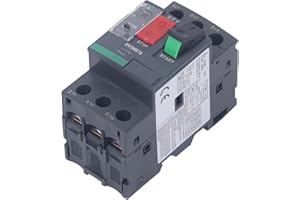 LIEBEWH Disjoncteur de Moteur Bouton de Commande Interrupteur de Protection du Moteur Disjoncteur Magnétique Thermique avec Montage sur Rail pour Applications de Moteur (GV2-ME16 9-14A)