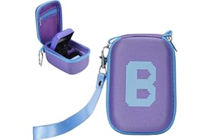 BOWEICORE Funda rígida Protectora Digital interactiva para Mascotas con Clip en D/Correa para la muñeca/Correa para el Cuello para Bitzee for Virtual e-Pet Accesorio Funda de Transporte