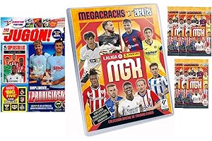 GENÉRICO Megacracks 2024 2025 (1 Archivador + 5 sobres + Revista Jugón)