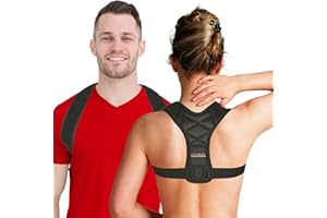 Fascia Posturale Spalle e Schiena Regolabile Gymone Indicato per Uomo Donna e Ragazzi, Correttore Postura Schiena Fornisce Sollievo dal Dolore al Collo Schiena e Spalle Disponibile in tre Misure