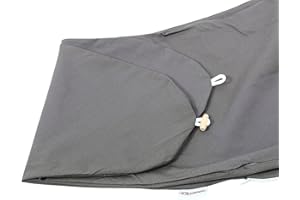 HOBEA-Germany Funda de Almohada de Lactancia para Cojines de Lactancia 190cm (Antracita)