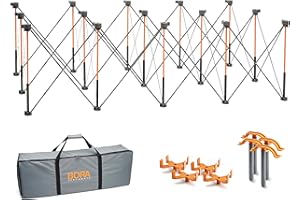 BORA Centipede 1.2m x 2.4m x 0.75m Unit, 4 X-Cups, 4 Clamps, C/S Bag