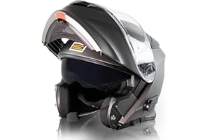 ORIGINE Casco de Moto Modular Bluetooth homologado ECE Voice Dial Casco de Moto Llamada Manos Libres