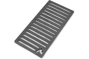 Grillrost.com Das Original Grille de poêle en Acier Massif - Plus Durable Que Les grilles en Fonte - pour poêles et cheminées