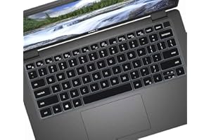 DAMMOMKO Tastaturabdeckung für Dell Latitude 5420 7410 7420 7520, Dell Latitude 9000 9510 9520 9420 39,6 cm (15,6 Zoll), 14 Zoll Dell Latitude 5420 7410 Tastaturschutz Schwarz