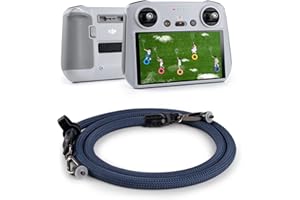 VOVMOEYA Correa DJI RC/RC 2/RC Pro/RC Plus Correa para controlador DJI Mavic 3/Air 2S/Air 3/Mini 3 Pro/Mini 4 Pro Correa de cordón para el cuello para accesorios de DJI control remoto - Azul Oscuro