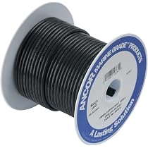 Câble Marin ANCOR 14 AWG (2mm²) – Noir, 30 Mètres, Pour Bateau, Accessoires Et Pièces Marines