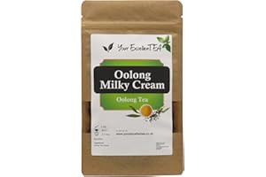 YOUR EXCELLENTEA Oolong Milky Cream (100g) Loose Chinese Leaf Green Tea China Fujian Floral Mellow Nutty Smooth Creamy Bold Aromatic Semi-Oxidized Balance Between Green and Black Tea, Closed in Resealable Pouch