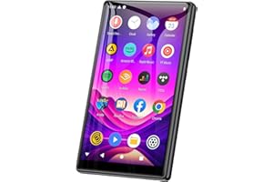 Spotify, odtwarzacz MP3 80 GB, MECHEN Android MP4 Player z Bluetooth WiFi, ekran dotykowy IPS 5,0", 1080p IPS, Audible Deezer Amazon Music, obsługuje pobieranie aplikacji