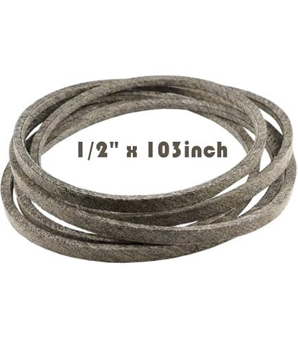 Lot De 2 Courroies Trapézoïdales A58 (13x1473Li) – Courroie Caoutchouc Transmission Tondeuse Hecht 5060 – Compatible 1473 Mm Entraînement Puissant