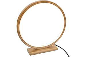 ATMOSPHERA CREATEUR D'INTERIEUR Lámpara LED 'Stela' - bambú A. 32 cm