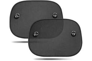 VINMOOOG Tendine Parasole Auto Bambini parasole auto parabrezza interno oscuranti finestrini auto,Universali tendina parasole auto parasole per auto per neonati, bambini e animali domestici 44x36cm