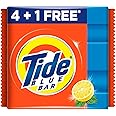 Tide Blue Detergent Bar Soap, Value Pack 200 gms x 5