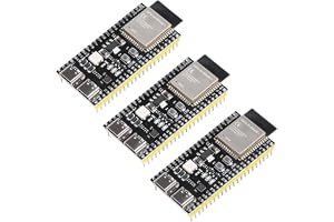 Heemol 3 stycken för ESP32-S3-DevKitC-1-N16R8 utvecklingskort, 2,4 GHz WLAN Bluetooth 5.0 ESP32-S3-WROOM-1 NodeMCU mikrokontr