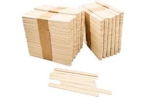 HOTKRUMP 600 palillos de madera,palillos de hielo para manualidades,espátulas de madera para manualidades