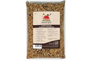 Cockatiel Food 1kg - Seed Feed Mix For Cockatiels Weiro Bird Quarrion - SeedzBox Bird Food - Complete Foodstuff For Cockatiels - Donation to OneTreePlanted
