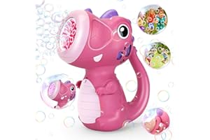 Britik Dinosaurier Seifenblasenmaschine Spielzeug Kinder Automatische Seifenblasenspielzeug Elektrisches Blasenmaschine Geschenke für Kinder 3-8 Jahre Mädchen Junge Spielzeug Geburtstag Geschenkideen