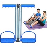 Covvy Elastico Sit Up Pull Rope Dual Spring Tensione Piede Pedale Addome Gamba Esercitatore Pancia Trimmer Attrezzatura Bodyb