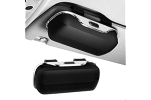 Pinyenr Brillenhalter für Auto,Sonnenbrillenhalter Auto Brillenhalterung Auto Sonnenblende Organizer Brillenhalter für Auto Sonnenblende