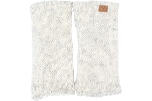 BUDDHA arts&more Pulswärmer Stulpen mit Daumenschlitz 100% Wolle fleecegefüttert Handarbeit Nepal