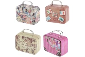 SM SunniMix 4pcs 1/6 Valise Miniature Mobiliers de Maison de Poupées
