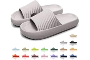 Exceligen Chmura suwaki dla kobiet i mężczyzn Cozisliders oryginalne suwaki kapcie antypoślizgowa poduszka prysznic klapki otwarte palce wygodne szybkoschnące klapki łazienkowe sandały