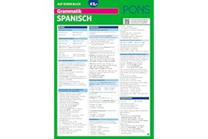 PONS Grammatik auf einen Blick Spanisch